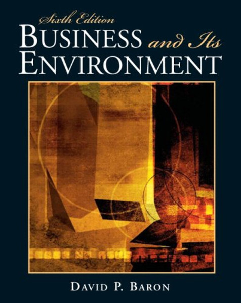 Business and Its Environment (6th Edition)