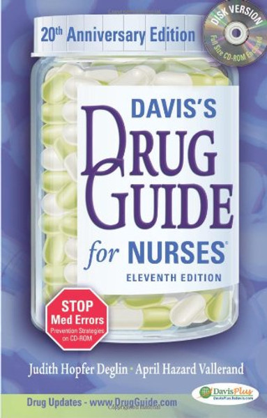 Davis's Drug Guide for Nurses, with CD-ROM