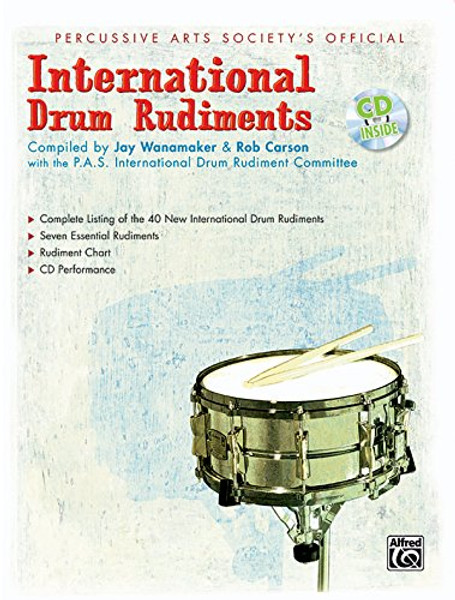 International Drum Rudiments: Book & CD