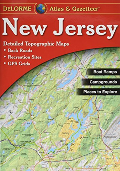 New Jersey Atlas & Gazetteer (Delorme Atlas & Gazetteer)