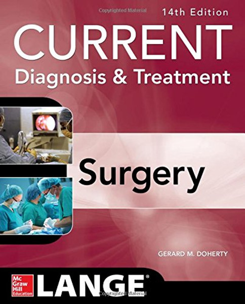 Current Diagnosis and Treatment Surgery 14/E