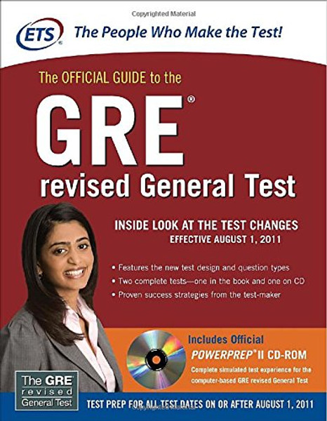 The Official Guide to the GRE revised General Test