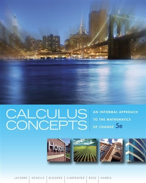 Calculus Concepts: An Informal Approach to the Mathematics of Change (Textbooks Available with Cengage Youbook)