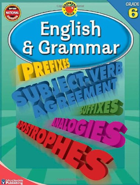 Brighter Child English and Grammar, Grade 6 (Brighter Child Workbooks)