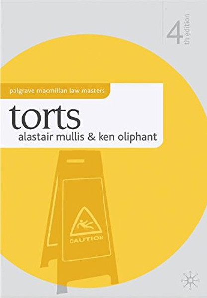 Torts (Palgrave Law Masters)