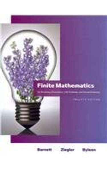 Finite Mathematics for Business, Economics, Life Sciences and Social Sciences plus MyMathLab/MyStatLab Student Access Code Card (12th Edition)
