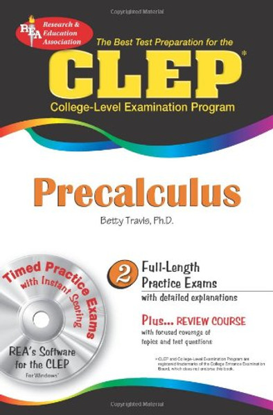 CLEP Precalculus w/CD (CLEP Test Preparation)
