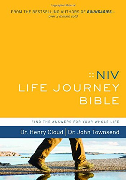 NIV, Life Journey Bible, Hardcover: Find the Answers for Your Whole Life