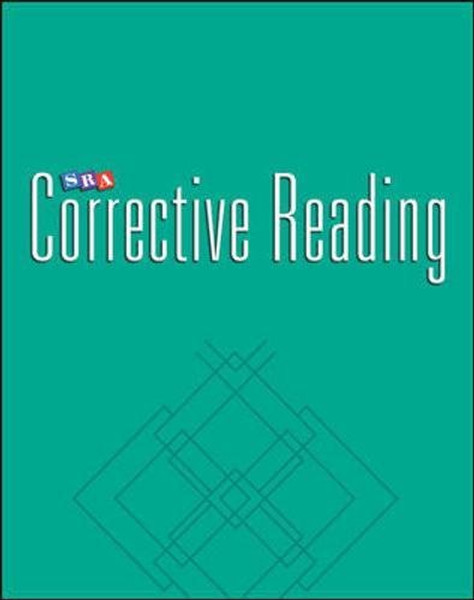 Corrective Reading Comprehension Level C, Teacher Guide (CORRECTIVE READING COMPREHENSION SERIES)