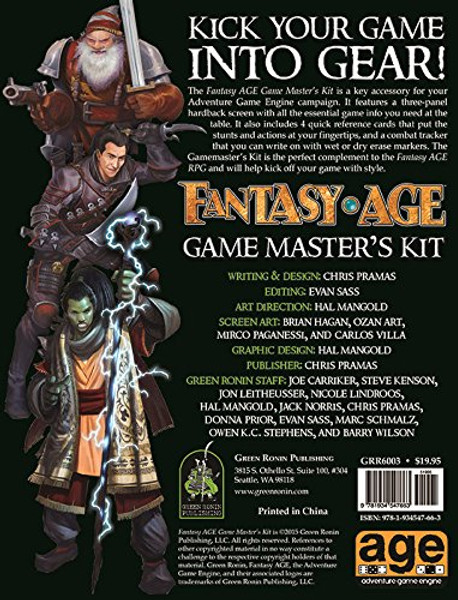 Fantasy AGE Game Master's Kit