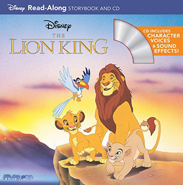 The Lion King Read-Along Storybook and CD