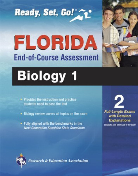Florida Biology 1 End-of-Course Assessment Book + Online (Florida FCAT & End-of-Course Test Prep)