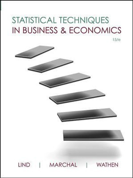 Statistical Techniques in Business and Economics (Mcgraw-hill/Irwin Series Operations and Decision Sciences)