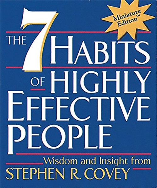 The 7 Habits of Highly Effective People(Miniature Edition) (Miniature Editions)