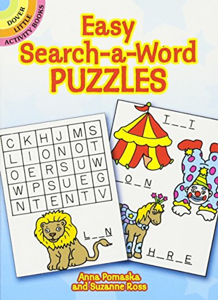 Easy Search-a-Word Puzzles (Dover Little Activity Books)