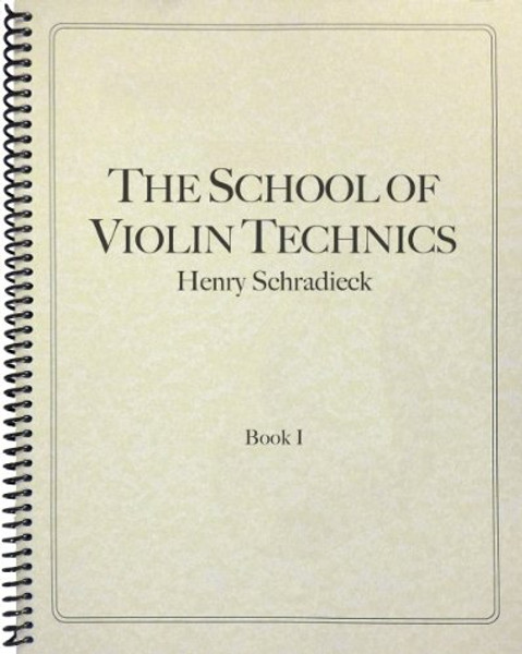 Schradieck - The School of Violin Technics, Book 1