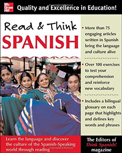 Read And Think Spanish (Book): The Editors of Think Spanish Magazine