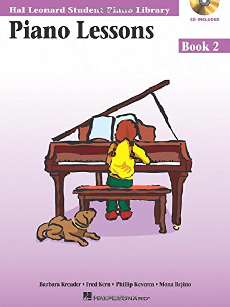 Piano Lessons Book 2 - Audio and MIDI Access Included: Hal Leonard Student Piano Library