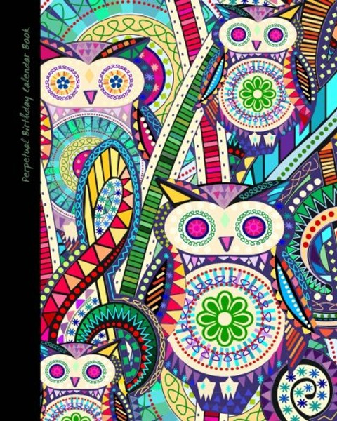 Perpetual Birthday Calendar Book: Party Event Planner / Gift Log / At a Glance Date Planner & Diary for all Dates to Remember ( Softback * 8 x 10 inch ... Carnival ) (Perpetual Calendars & Planners)