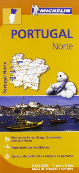 Portugal Norte (Michelin Regional Maps)