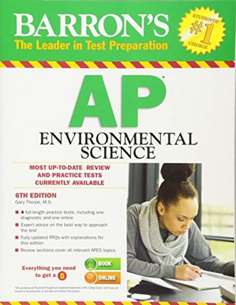 Barron's AP Environmental Science, 6th Edition