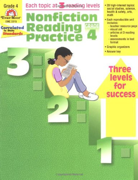 Nonfiction Reading Practice, Grade 4