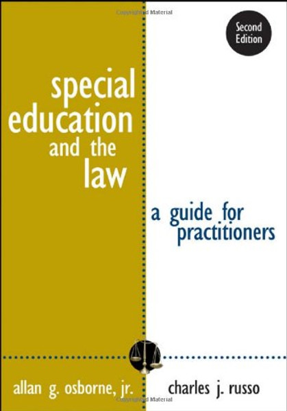 Special Education and the Law: A Guide for Practitioners