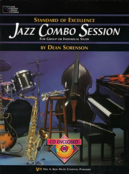 W41XE - SOE Jazz Combo Session Book/CD - Alto Saxophone, Baritone Saxophone & Alto Clarinet