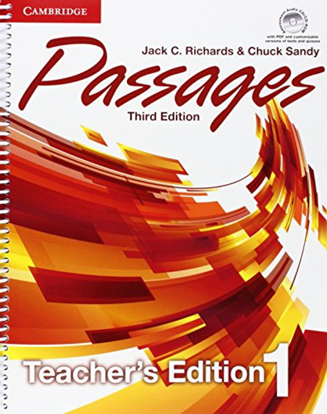 Passages Level 1 Teacher's Edition with Assessment Audio CD/CD-ROM