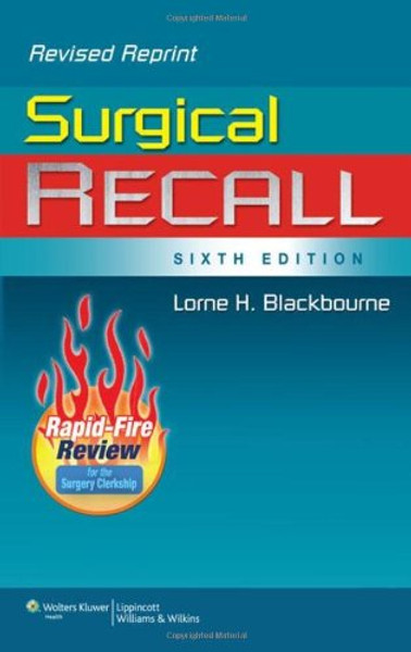 Surgical Recall, 6th Edition (Recall Series)