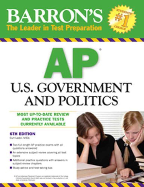 Barron's AP U.S. Government and Politics (Barron's AP United States Government & Politics)