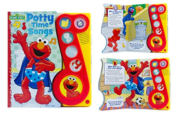Little Music Note 6 Button Elmo Potty Time Songs