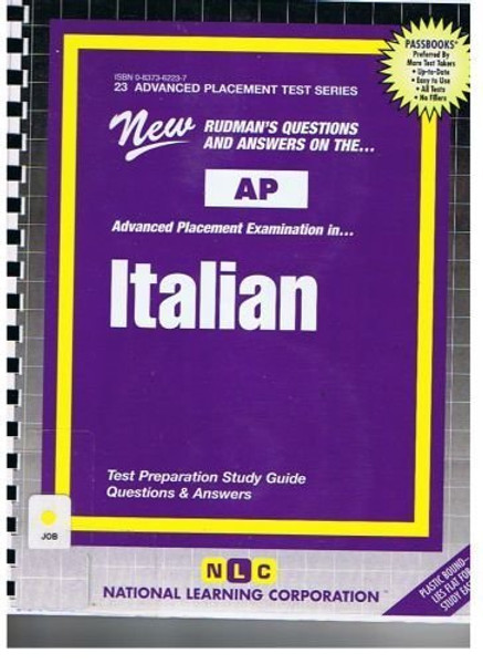 ITALIAN (Advanced Placement Test Series) (Passbooks) (ADVANCED PLACEMENT TEST SERIES (AP))