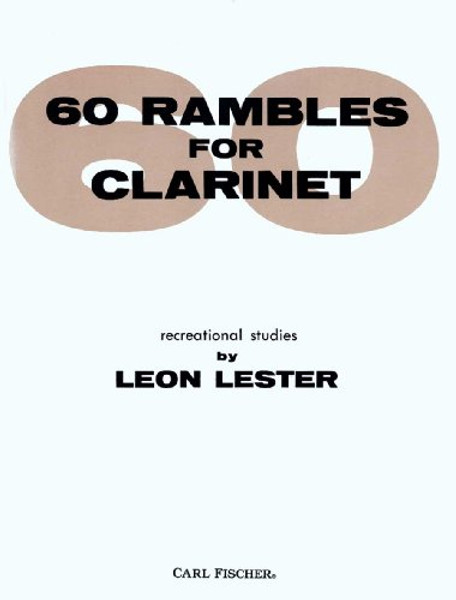 O4239 - 60 Rambles for Clarinet (German Edition)