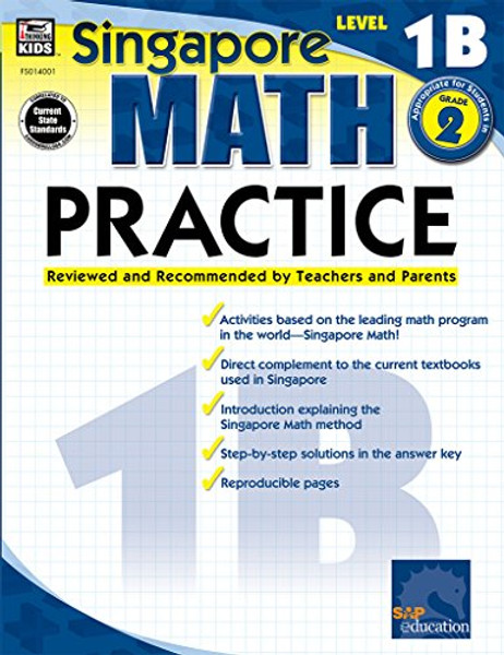 Math Practice, Grade 2, level 1B (Singapore Math)