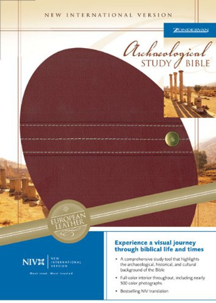 NIV Archaeological Study Bible: An Illustrated Walk Through Biblical History and Culture