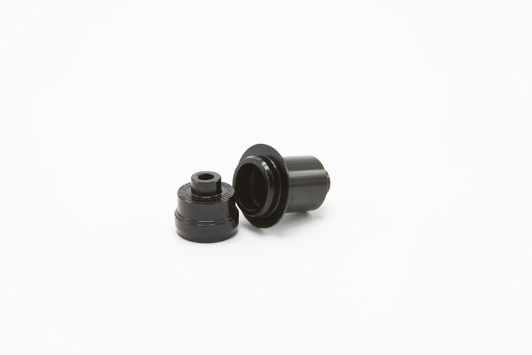 Raven Hub End Cap adaptors: 130mm, 135mm, 142mm available

NOTE: 135mm included with inner hub shell
(shown: 130mm, 142mm)