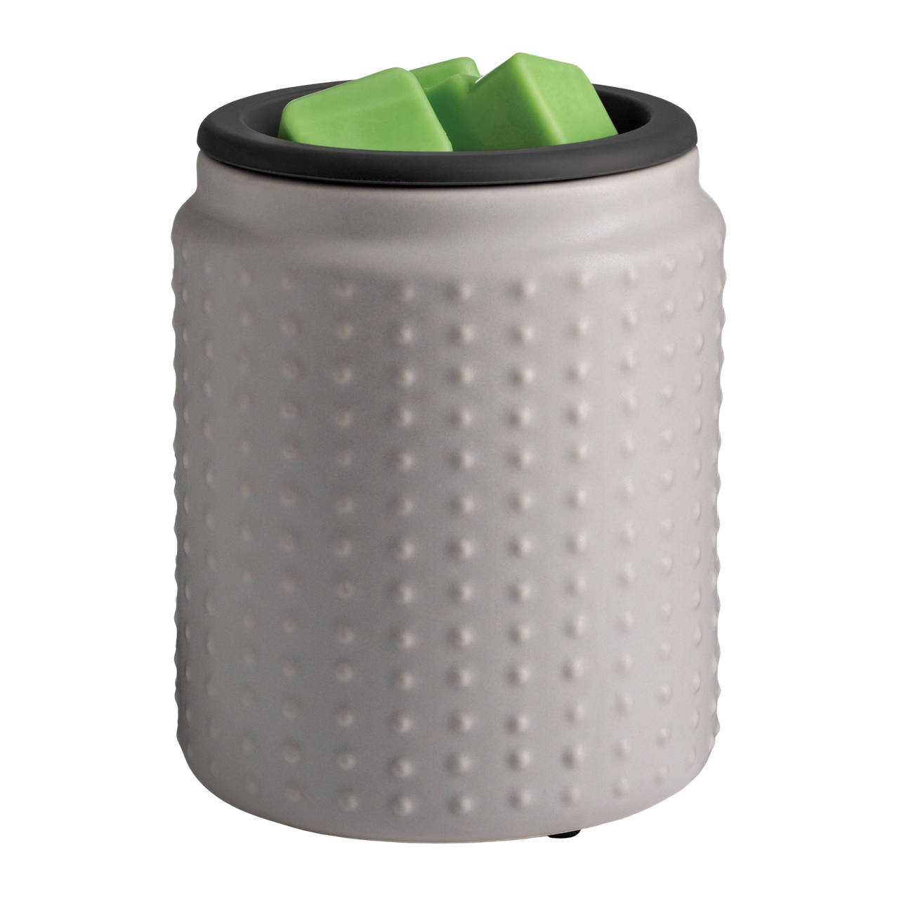 Gray Hobnail Flip Dish Wax Warmer