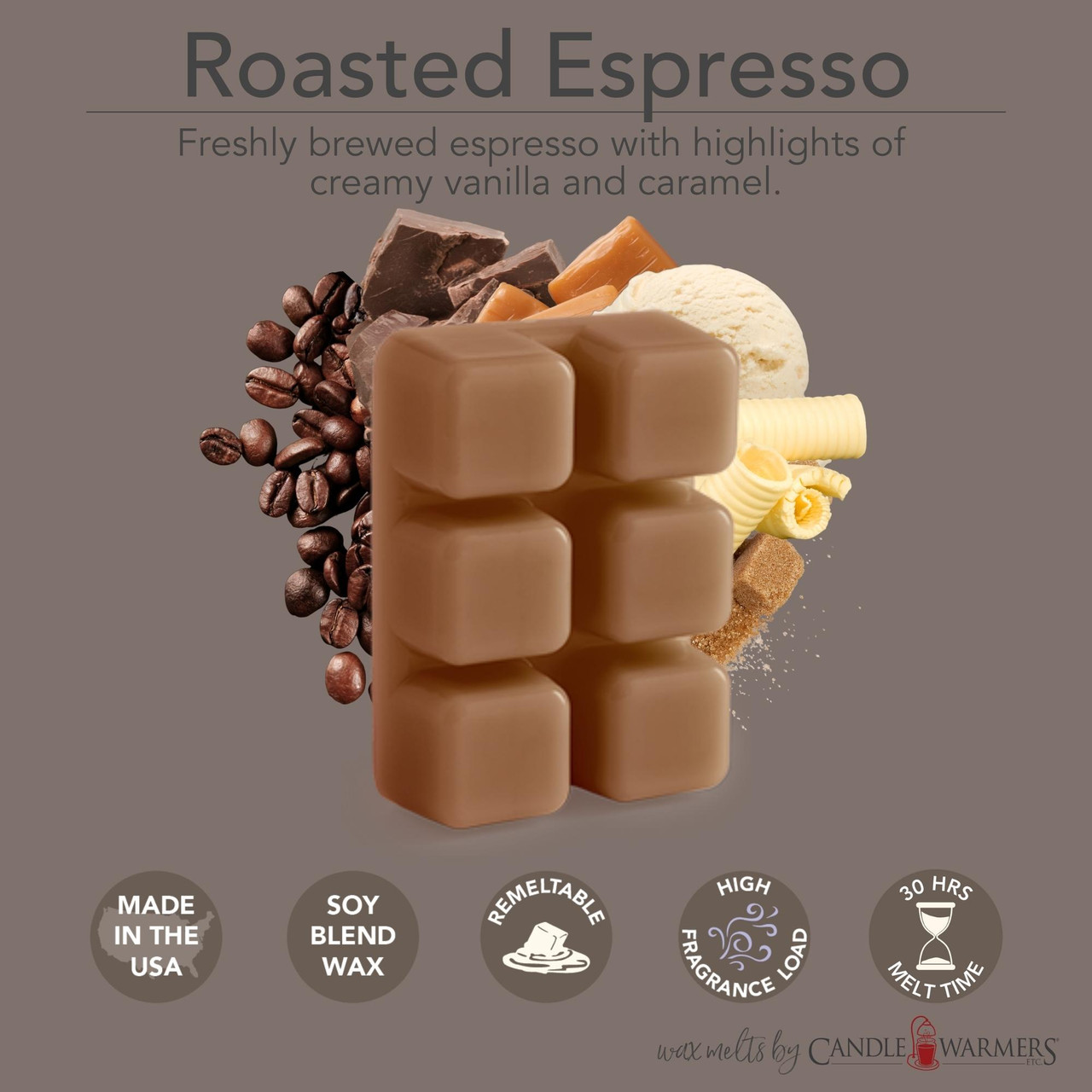 Roasted Espresso Classic Wax Melts
