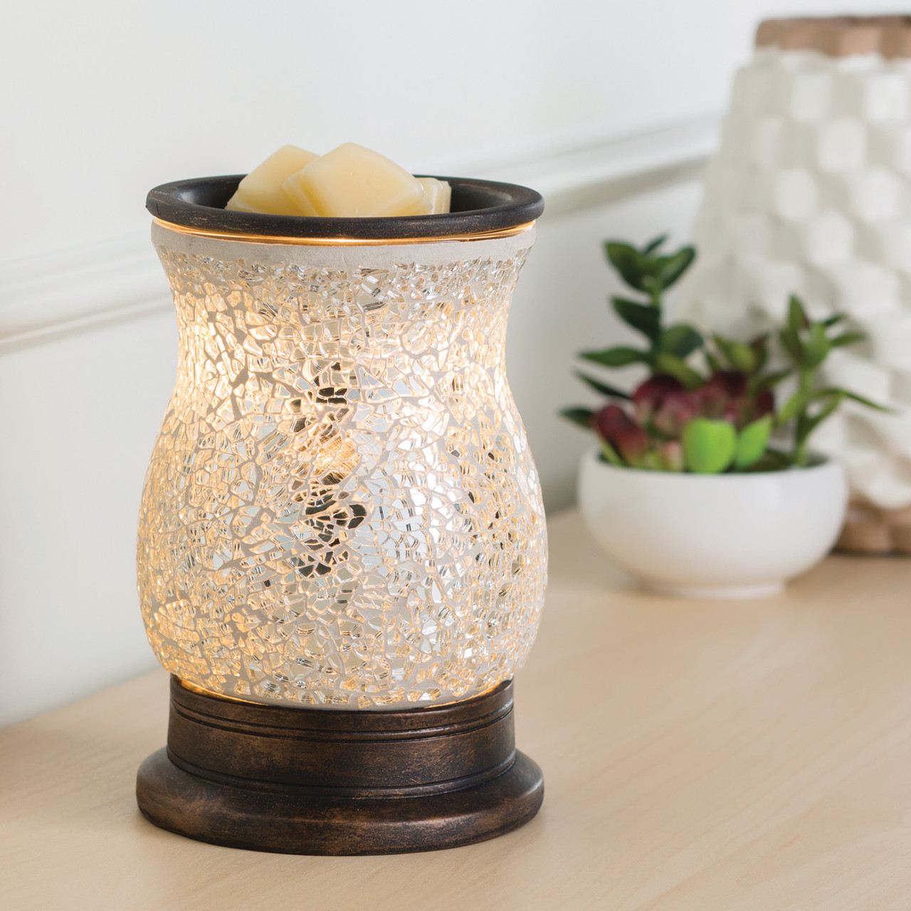 Reflection Glass Illumination Fragrance Warmer