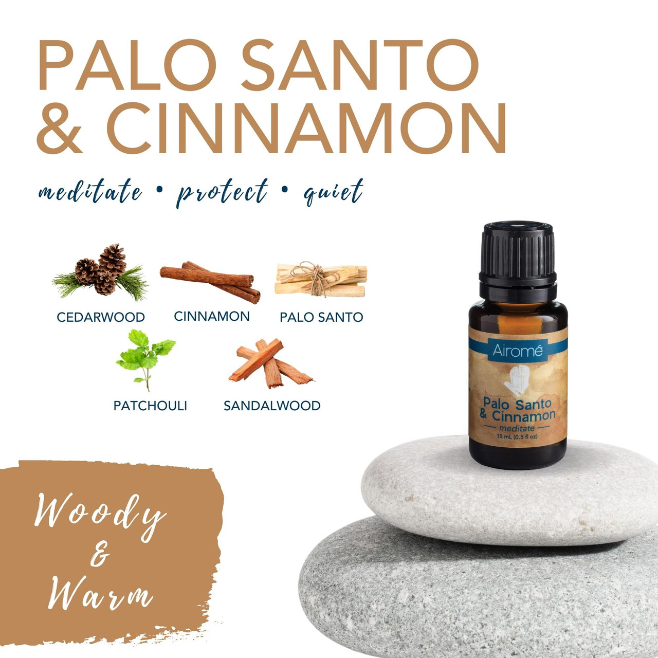 Palo Santo and Cinnamon Essential Oil Blend