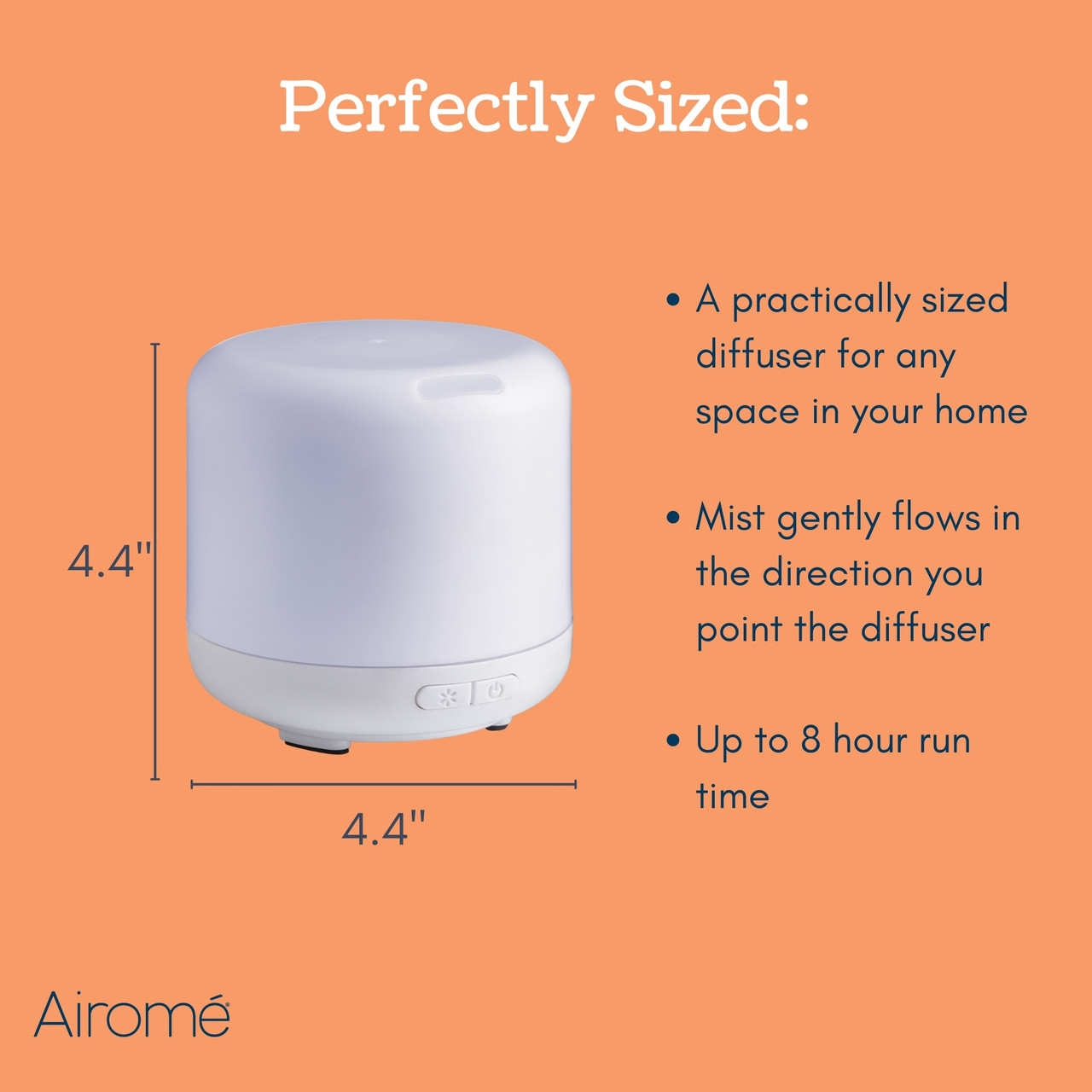 White Directional Ultra Sonic Diffuser