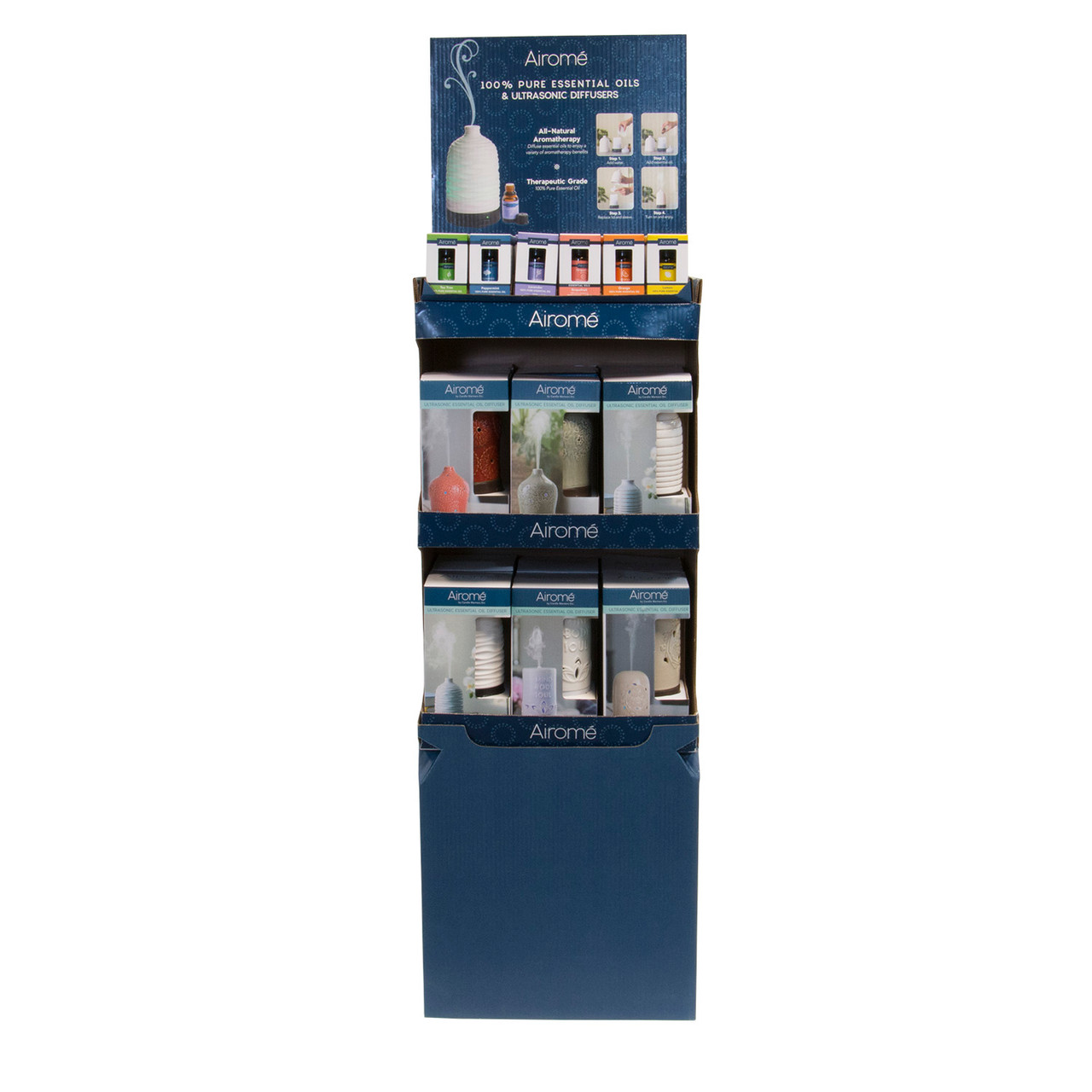 Candle Wamers/Aiome in-Aisle Floor Display