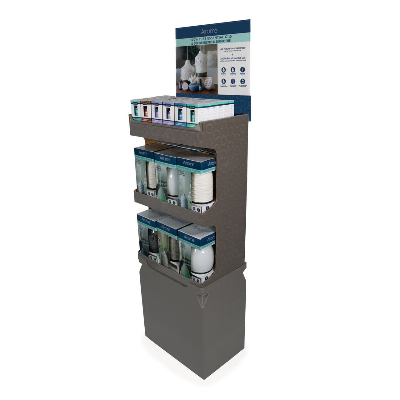 Candle Wamers/Aiome in-Aisle Floor Display