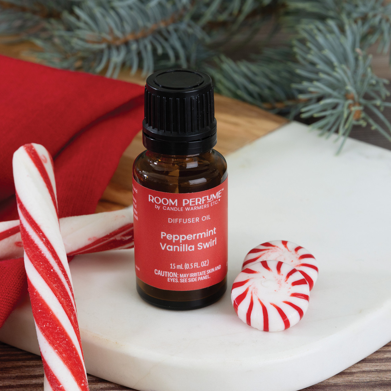 Peppermint Vanilla Swirl Room Perfume Diffuser Oil