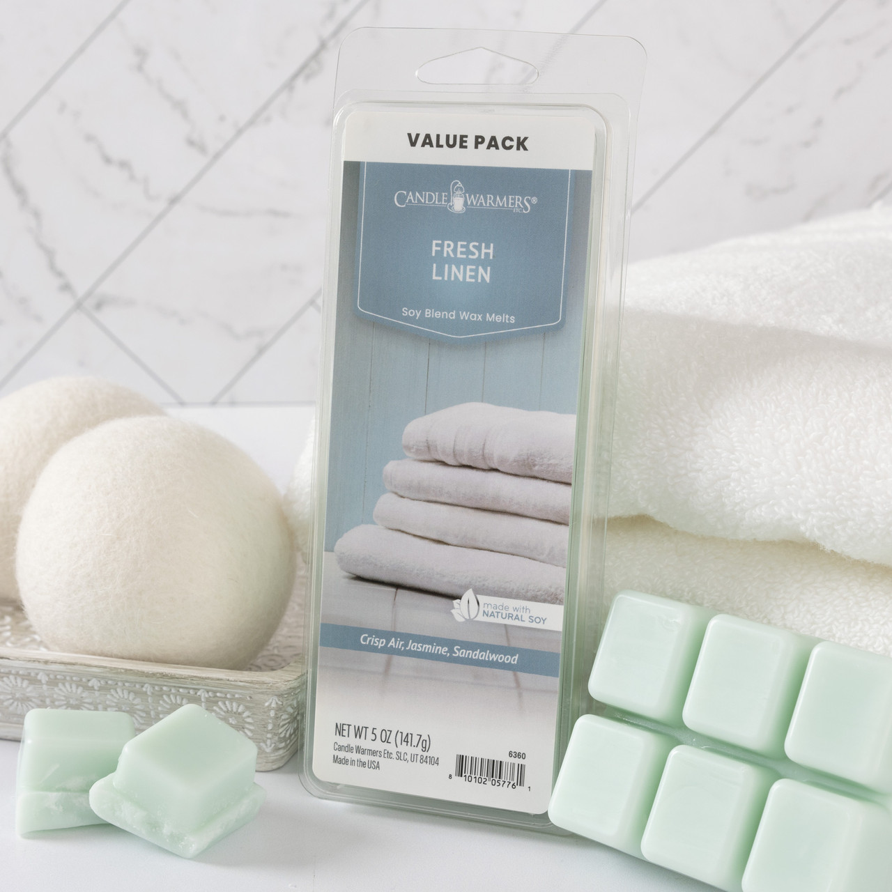 Fresh Linen Wax Melts 5oz