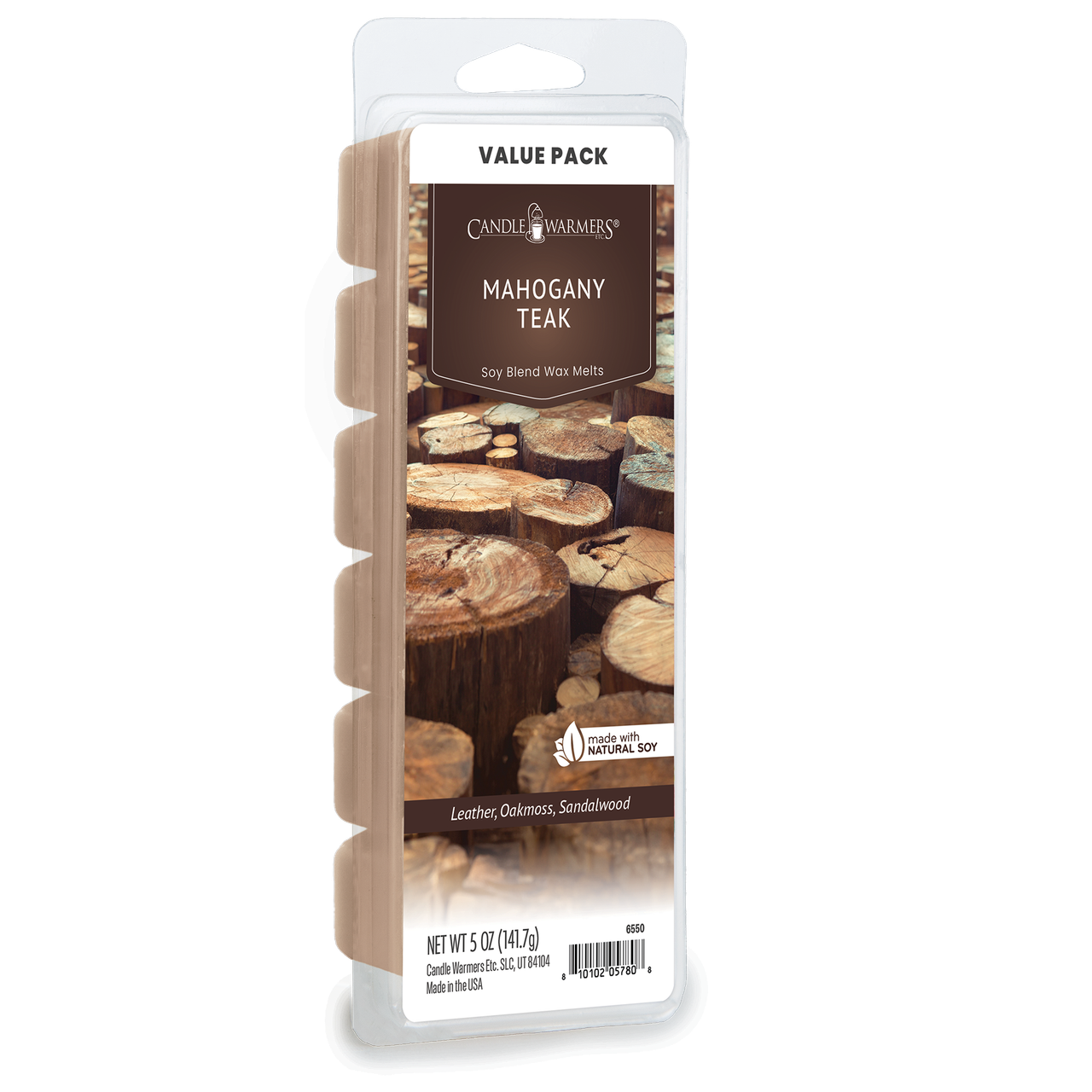 Mahogany Teak Classic Wax Melts 5oz