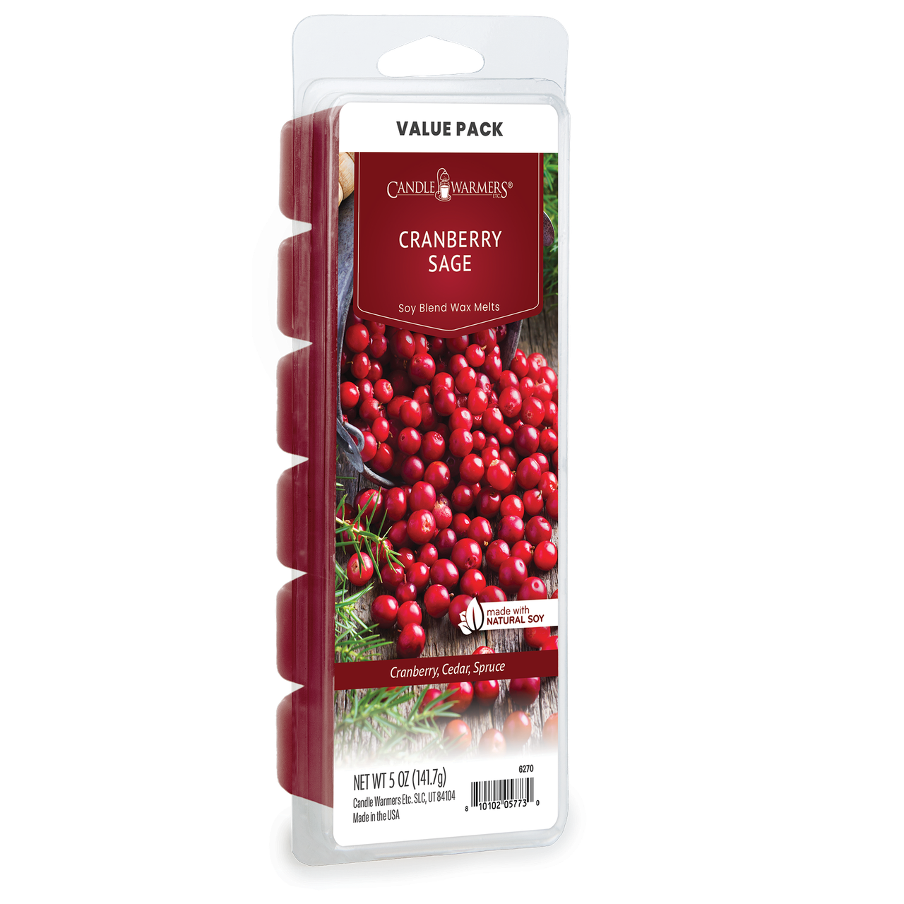 Cranberry Sage Wax Melts 5oz