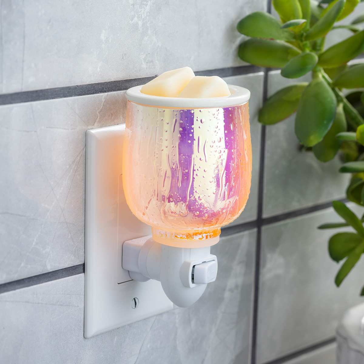 Iridescent Glow Pluggable Fragrance Warmer