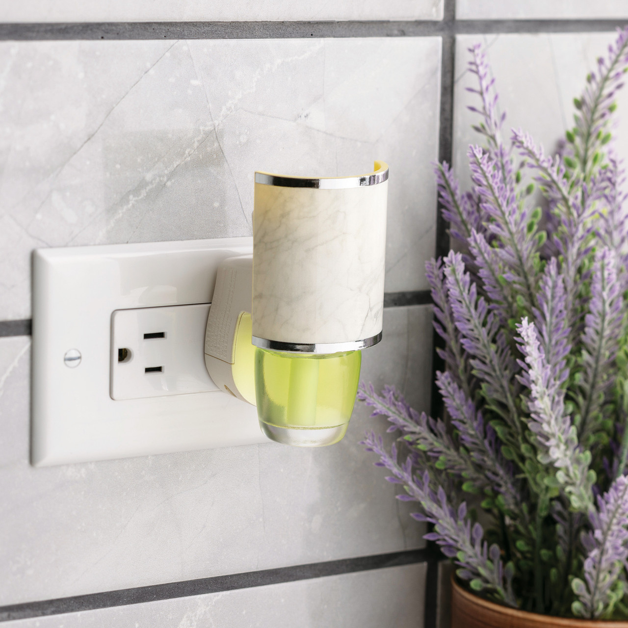 Marble WallScents™ Fragrance Warmer Pluggable